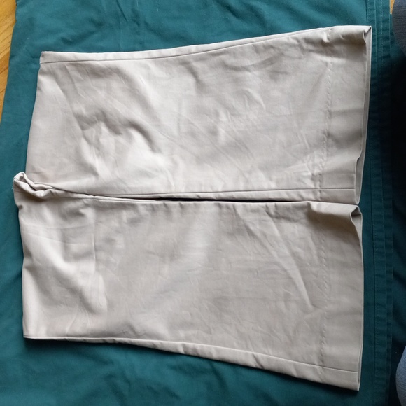 GAP Wide Leg Size4 Ankle Gapstretch Beige Women's Pants(above ankles) 97% Cotton - Picture 7 of 12